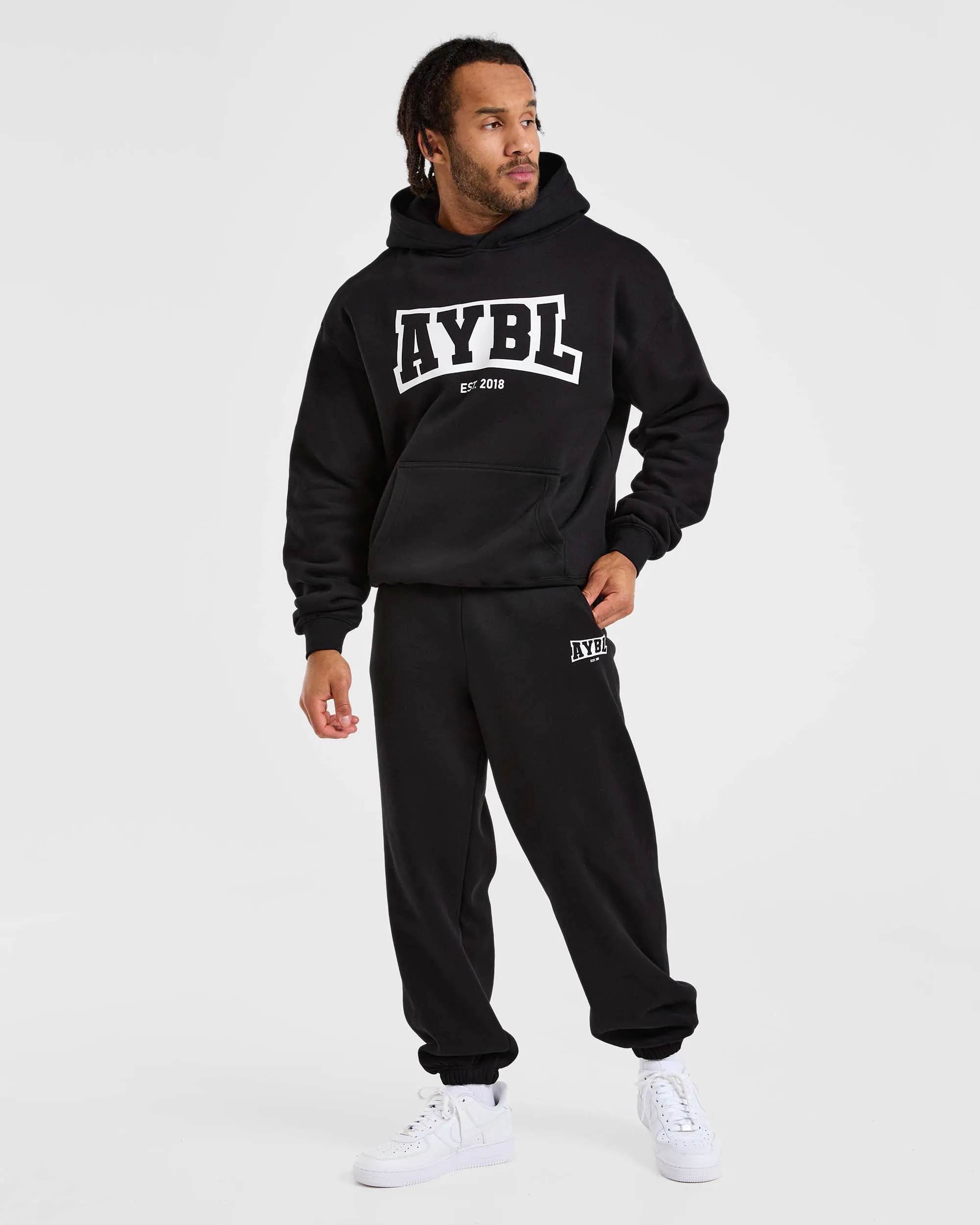 Academy Oversized Joggers - Black