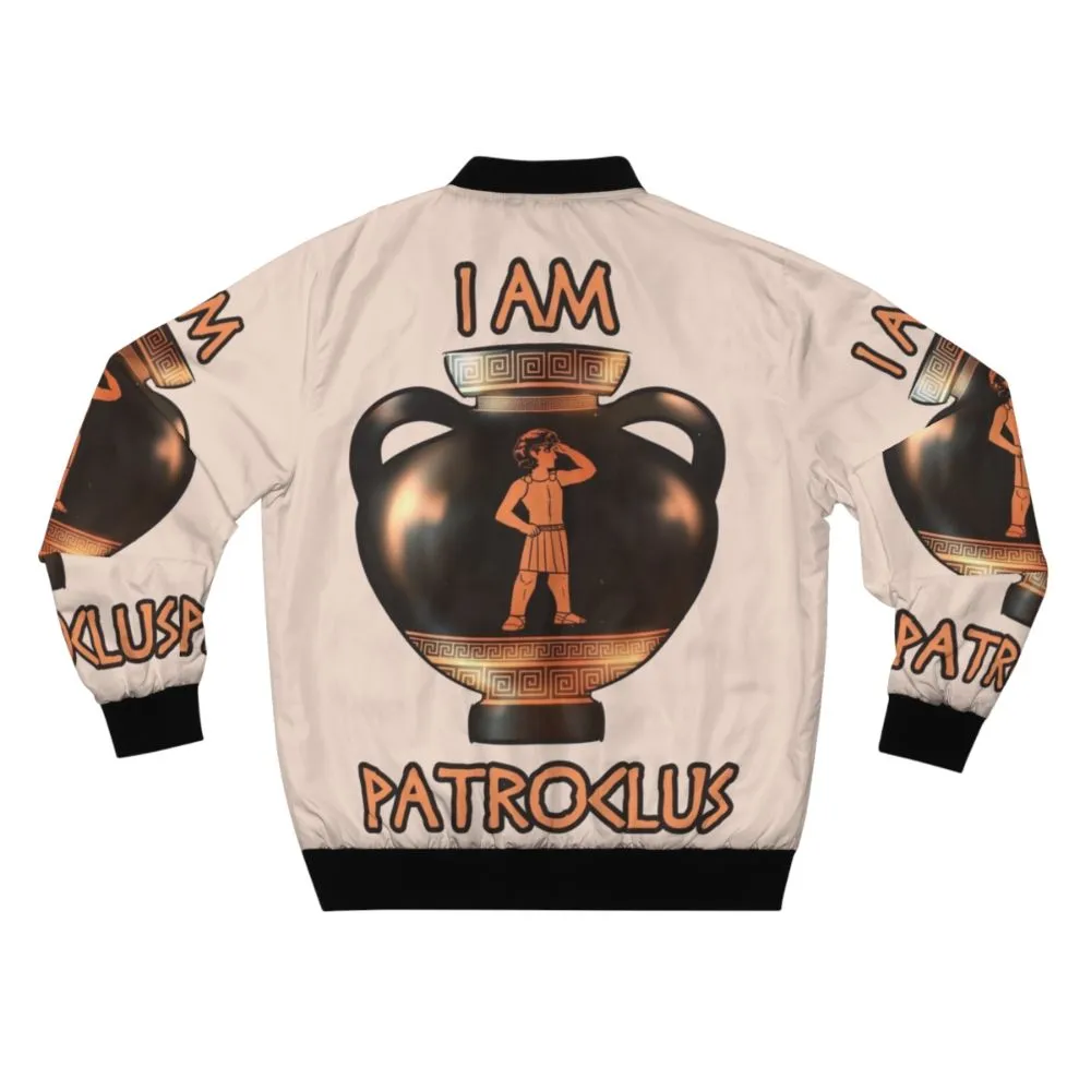 Achilles and Patroclus Bomber Jacket - Greek Mythology Inspired