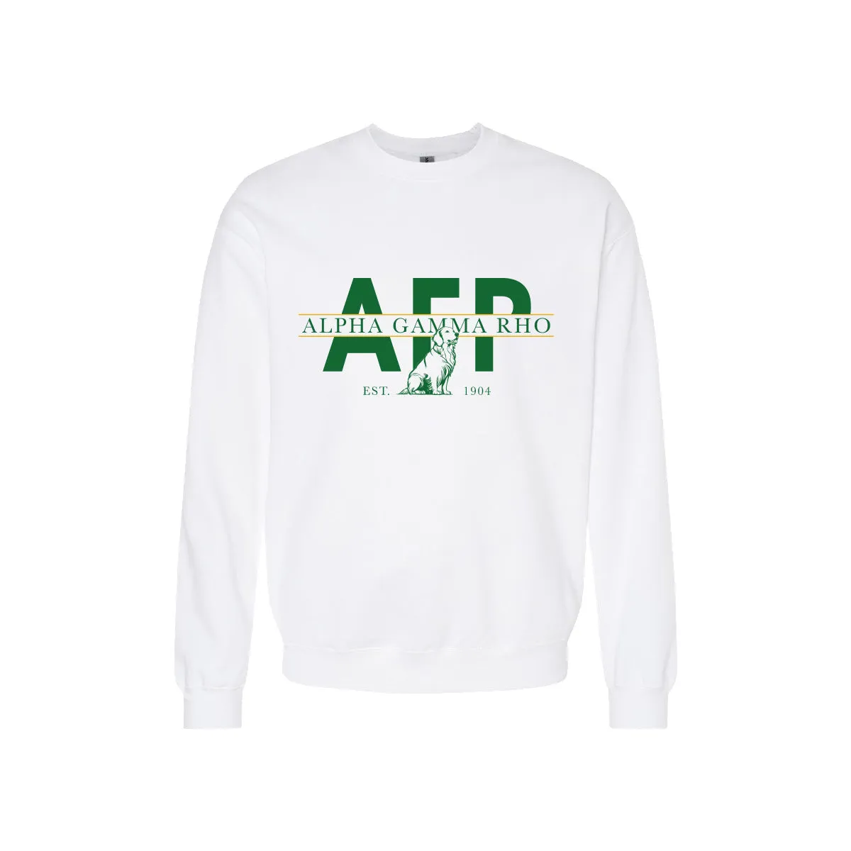 AGR Golden Letters Crewneck