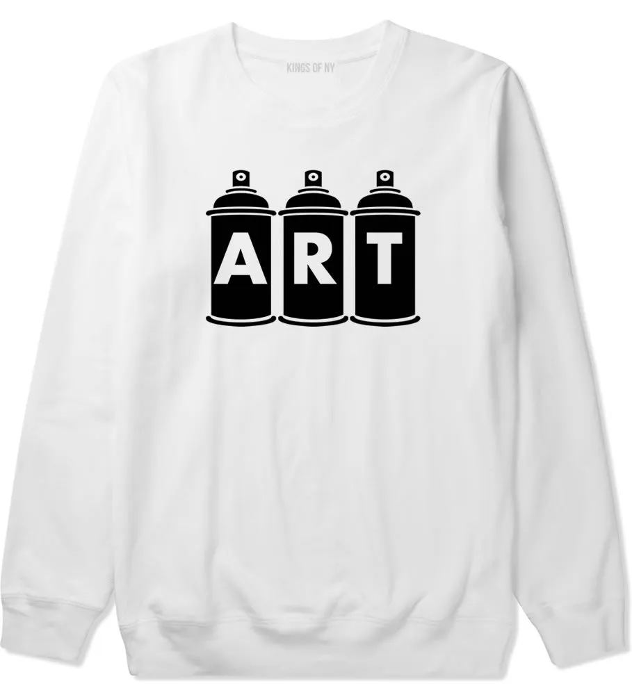 Art graf graffiti spray can paint artist Crewneck Sweatshirt