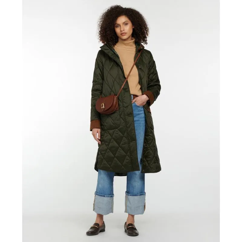 Barbour Mickley Ladies Quilted Coat - Sage/Ancient