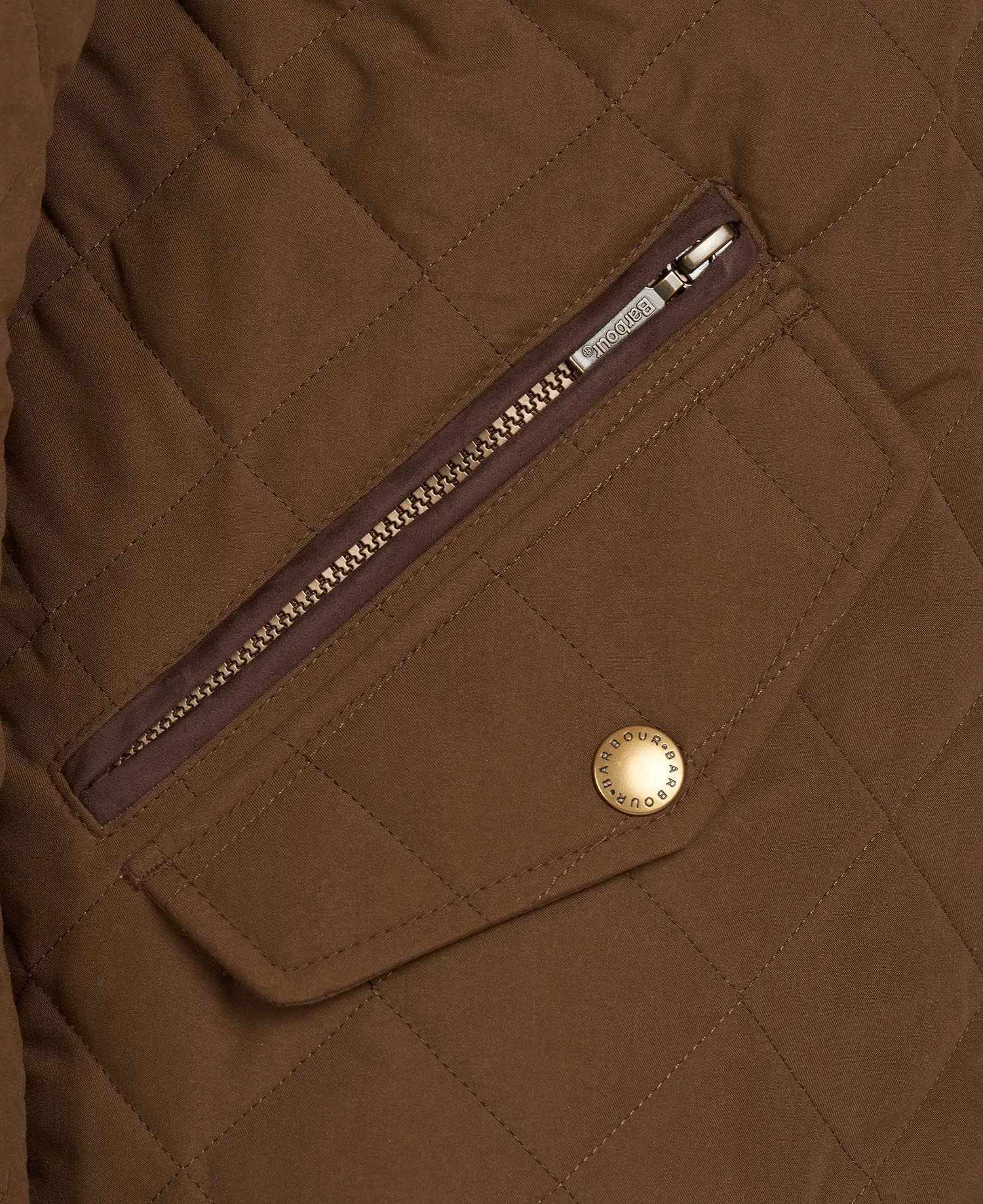 Barbour Shoveler Quilted Jacket In Dark Sand