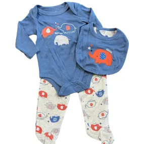 Blue Elephant Set