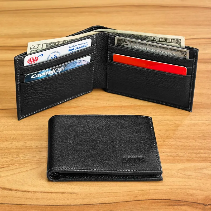 Bomber Jacket RFID Slim Wallet