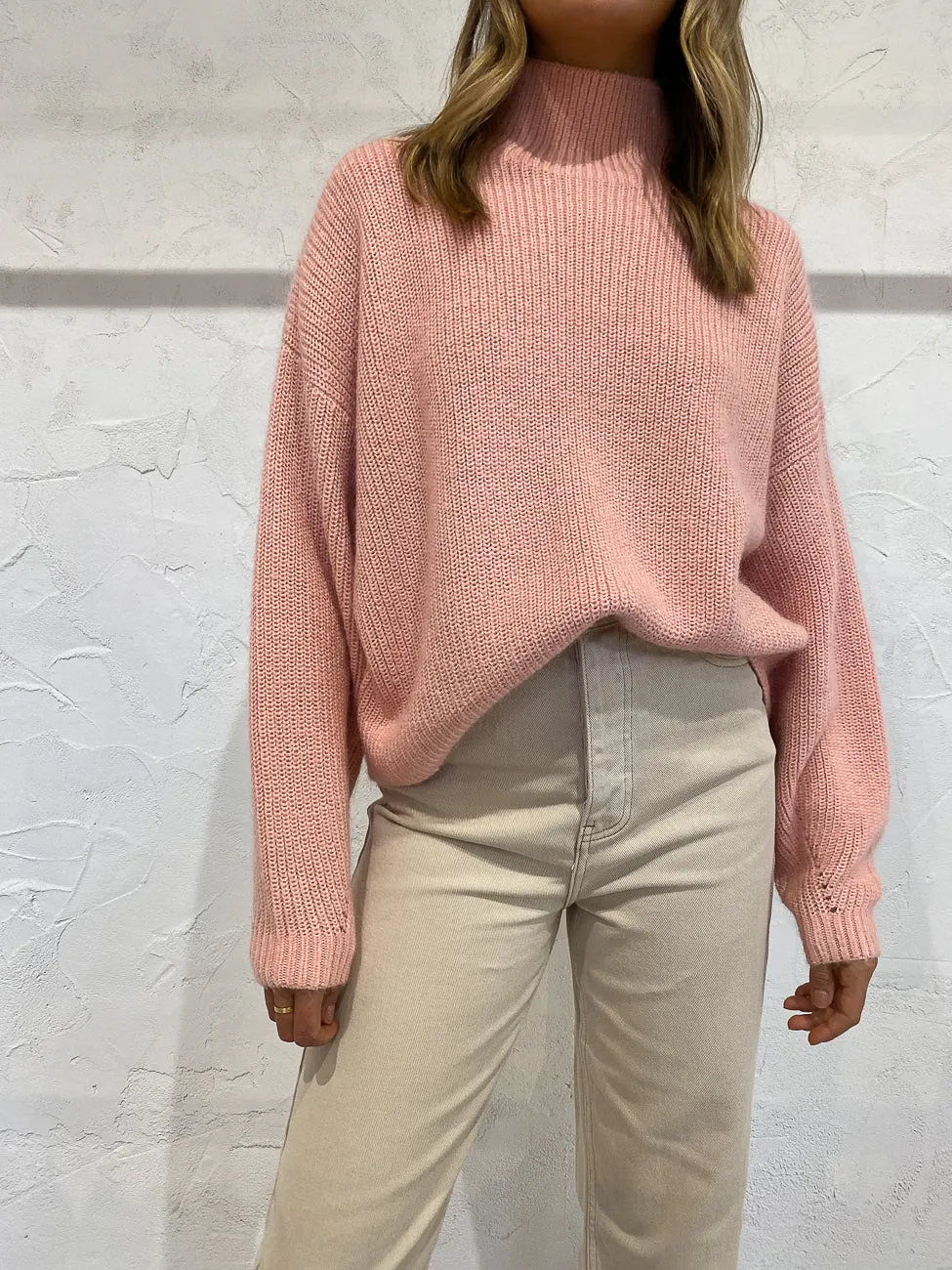 Camilla and Marc Tanami Knit Jumper in Dusty Pink