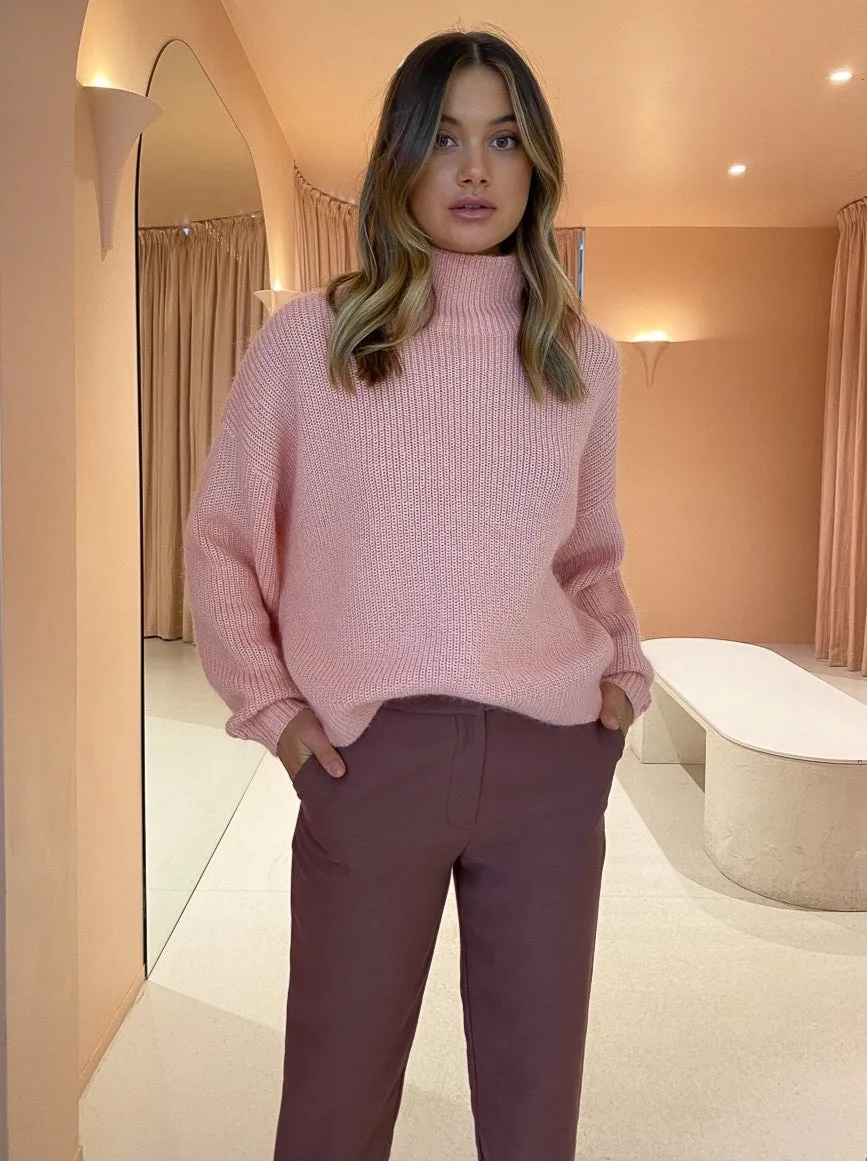 Camilla and Marc Tanami Knit Jumper in Dusty Pink