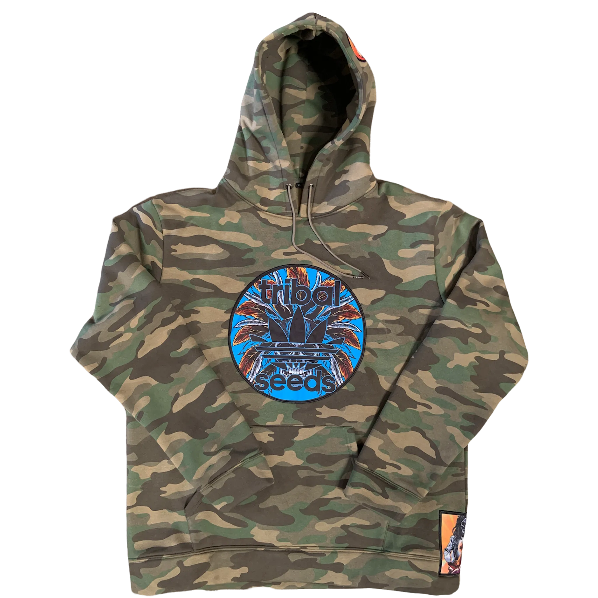 Camo Pullover Hoodie