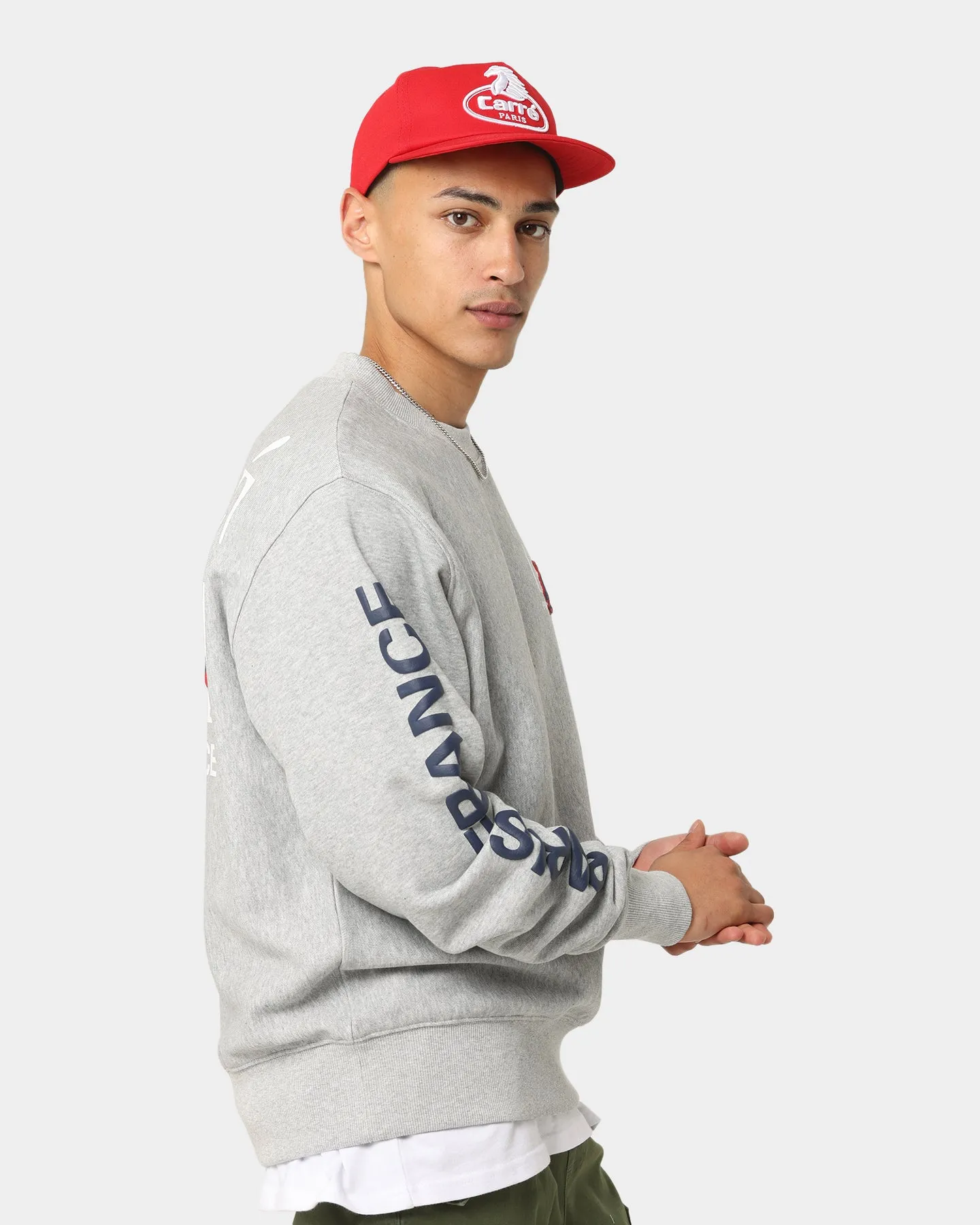 Carré Top Team Crewneck Grey Marle