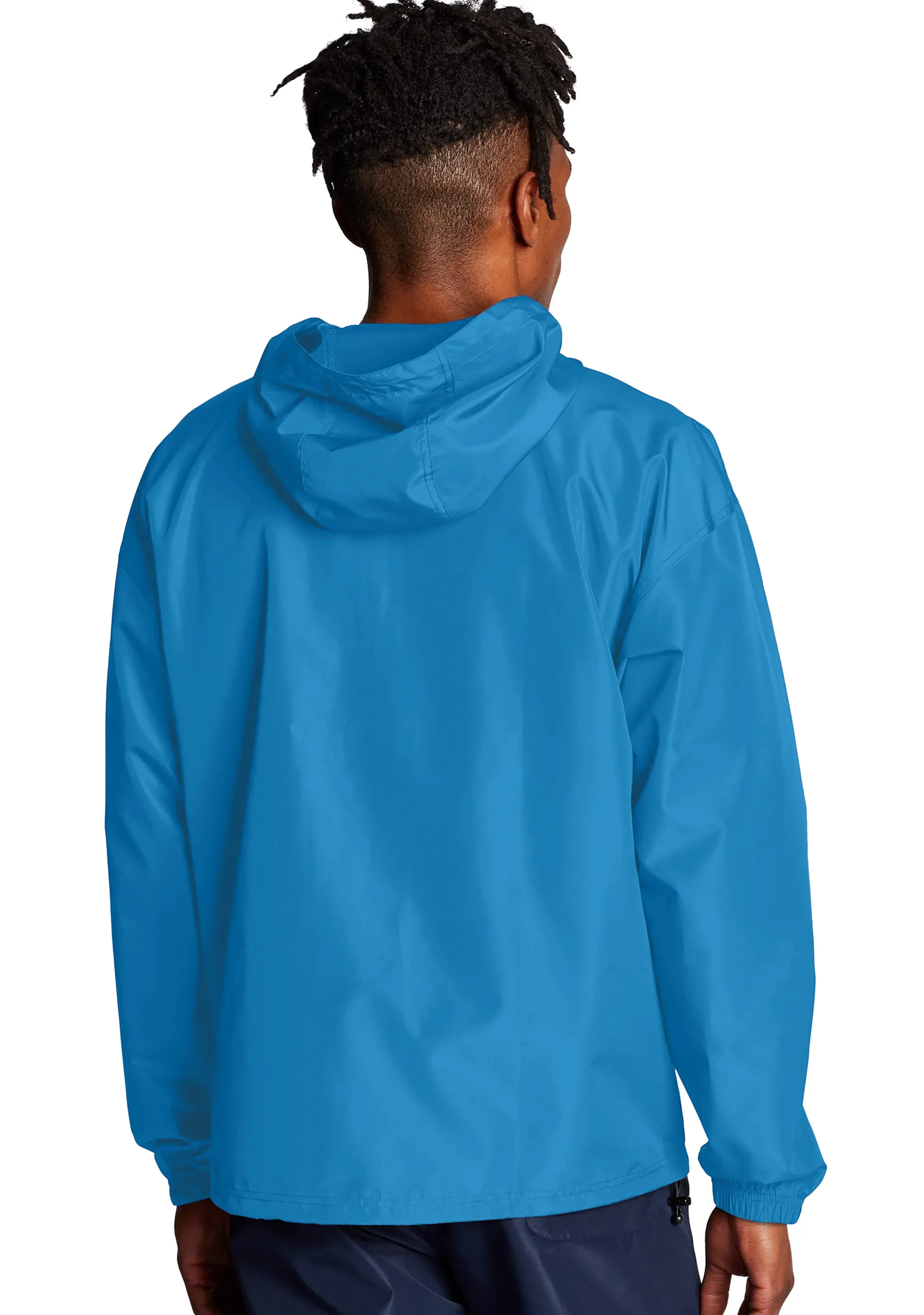 Champion Mens US Quarter Zip Packable Jacket <BR> AVWLA1 HNR