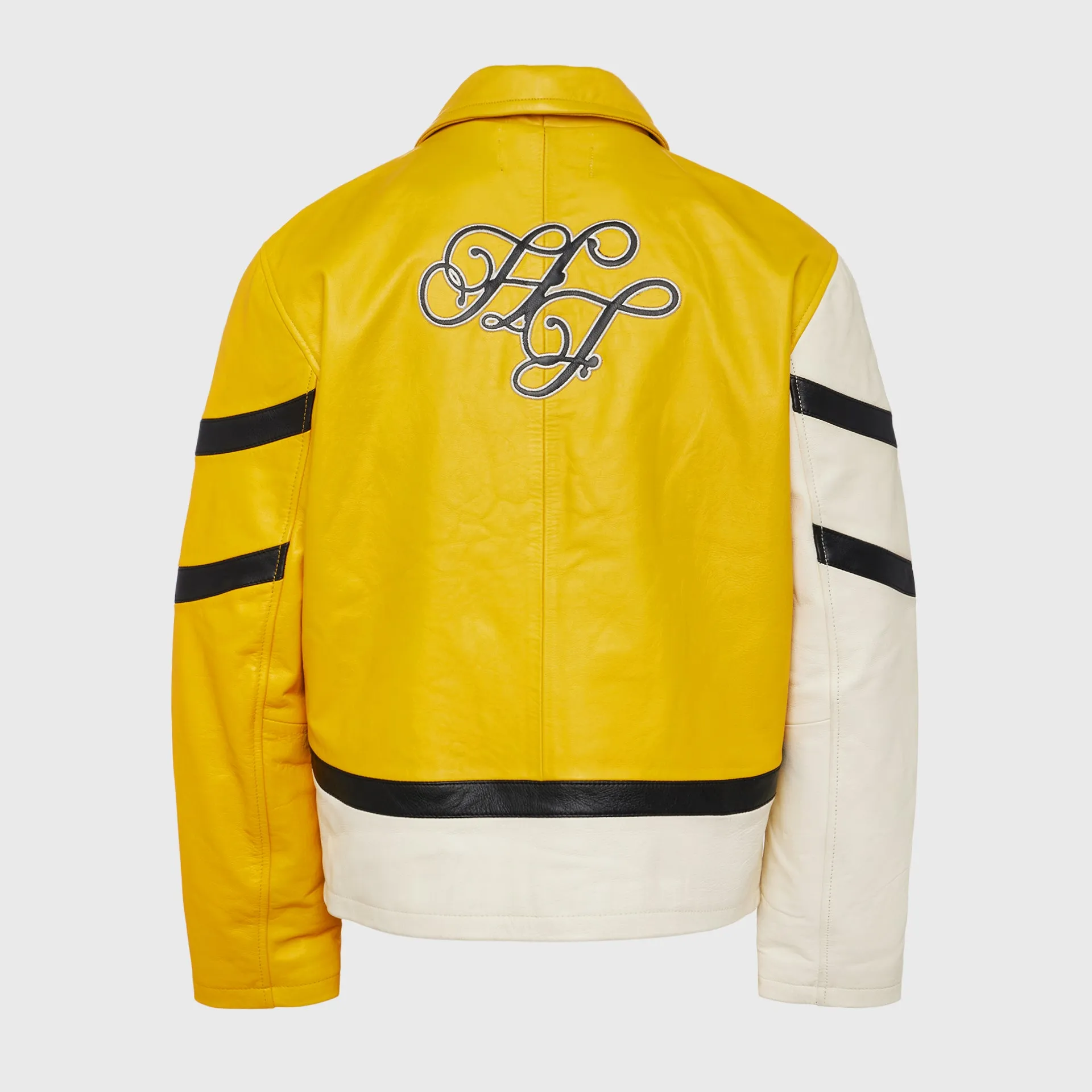 Classic Moto Jacket Yellow