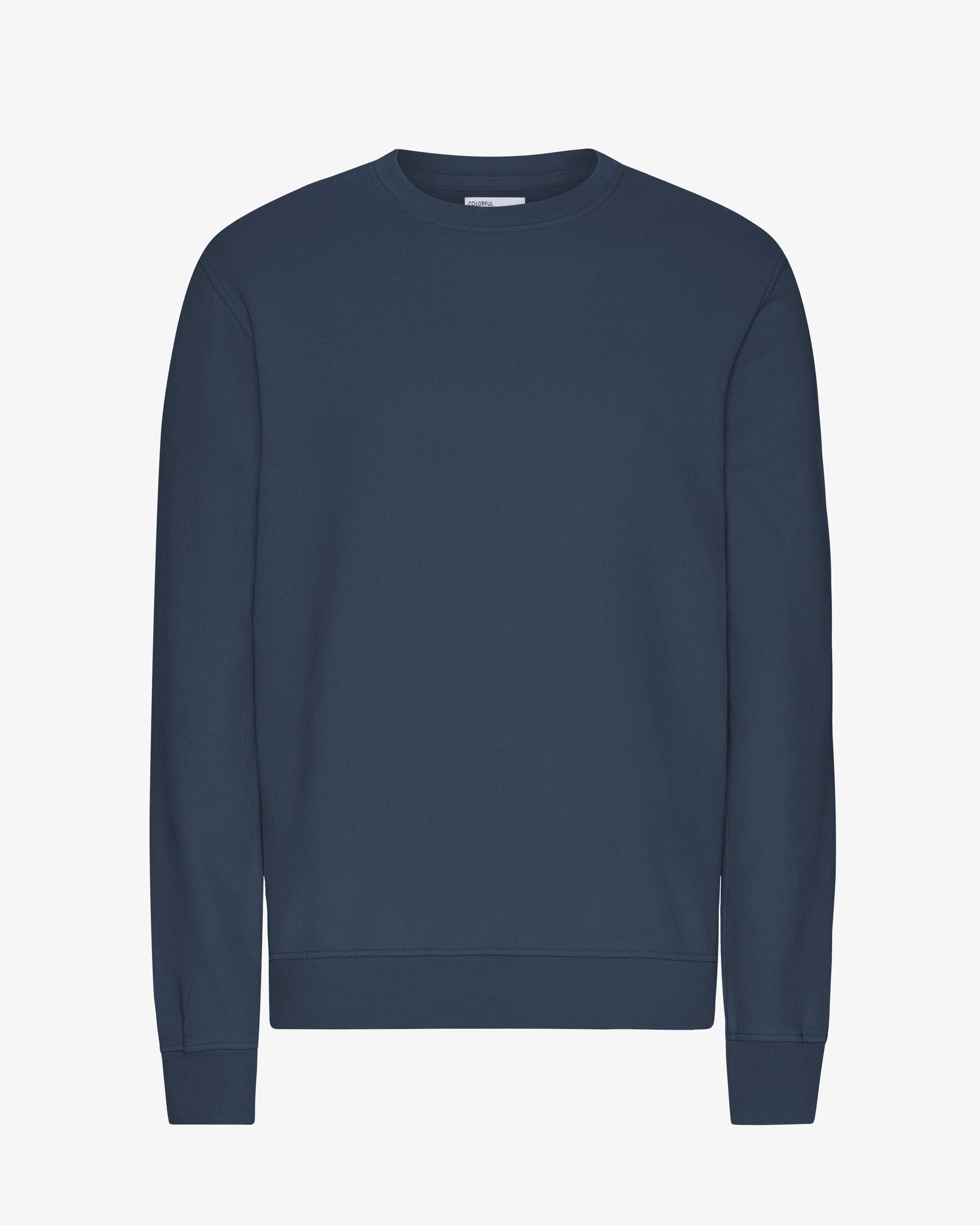 Classic Organic Crew - Petrol Blue