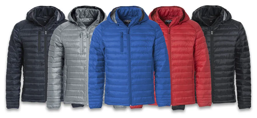 Clique Hudson Junior Puffer Jacket | Lightweight | Detachable Hood | 5 Colours | Ages 6-14