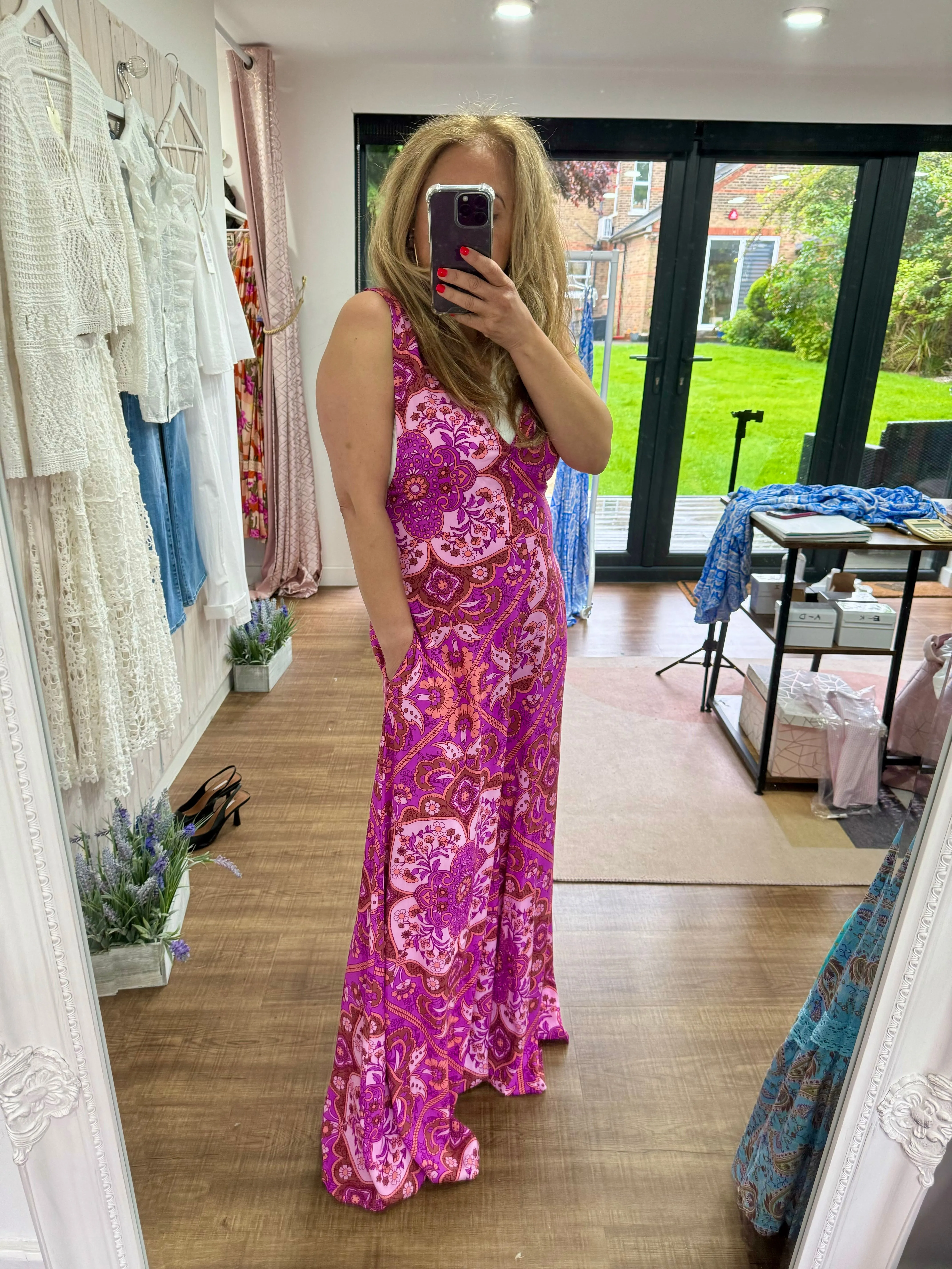Cosmic Print Forest Jumpsuit - New Season - Jaase