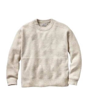 Cove Recycled Knitted Jumper in Off White