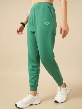 Cult Athletic club Women Sea Green Joggers