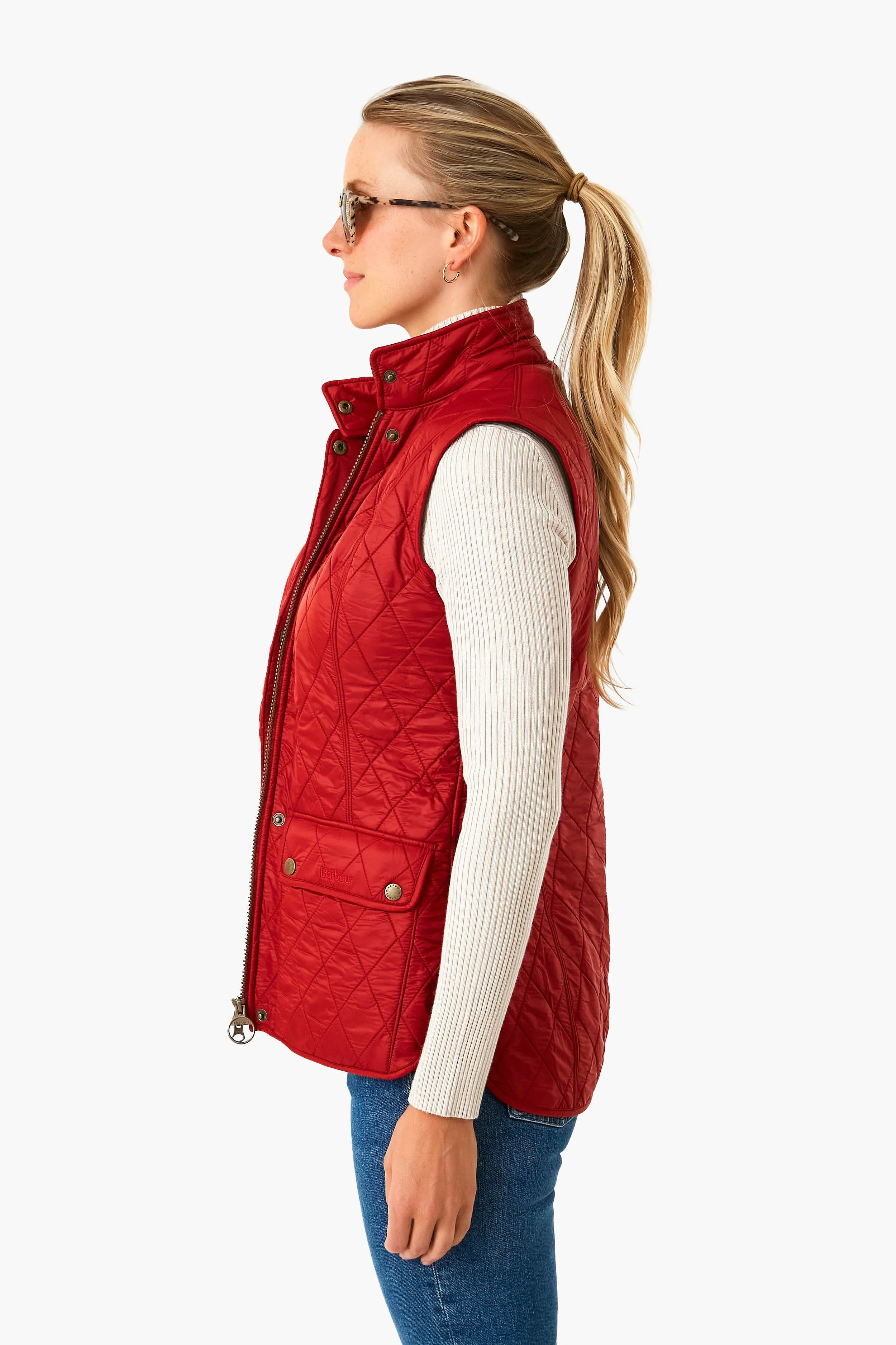 Dark Red Wray Gilet