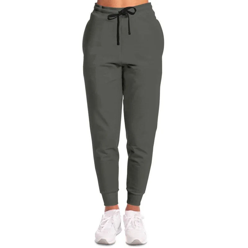 Dark Yellow Gray Joggers | Unisex | with PLUS sizes | Dark Pale Yellow Gray | C0M0Y10K80