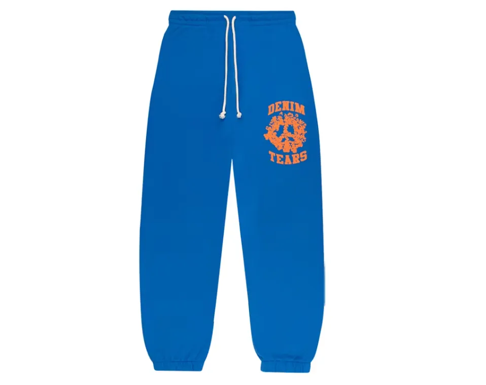 Denim Tears Denim University Sweatpants Royal Blue