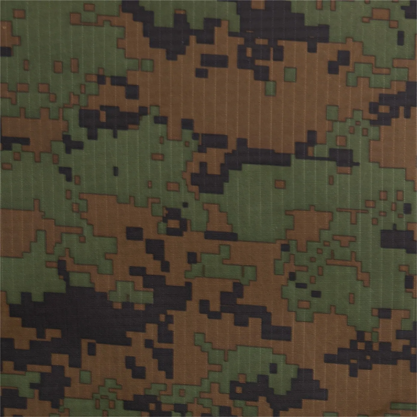 Digital Woodland Camouflage - GI Enhanced Military Style Poncho - Polyester Ripstop