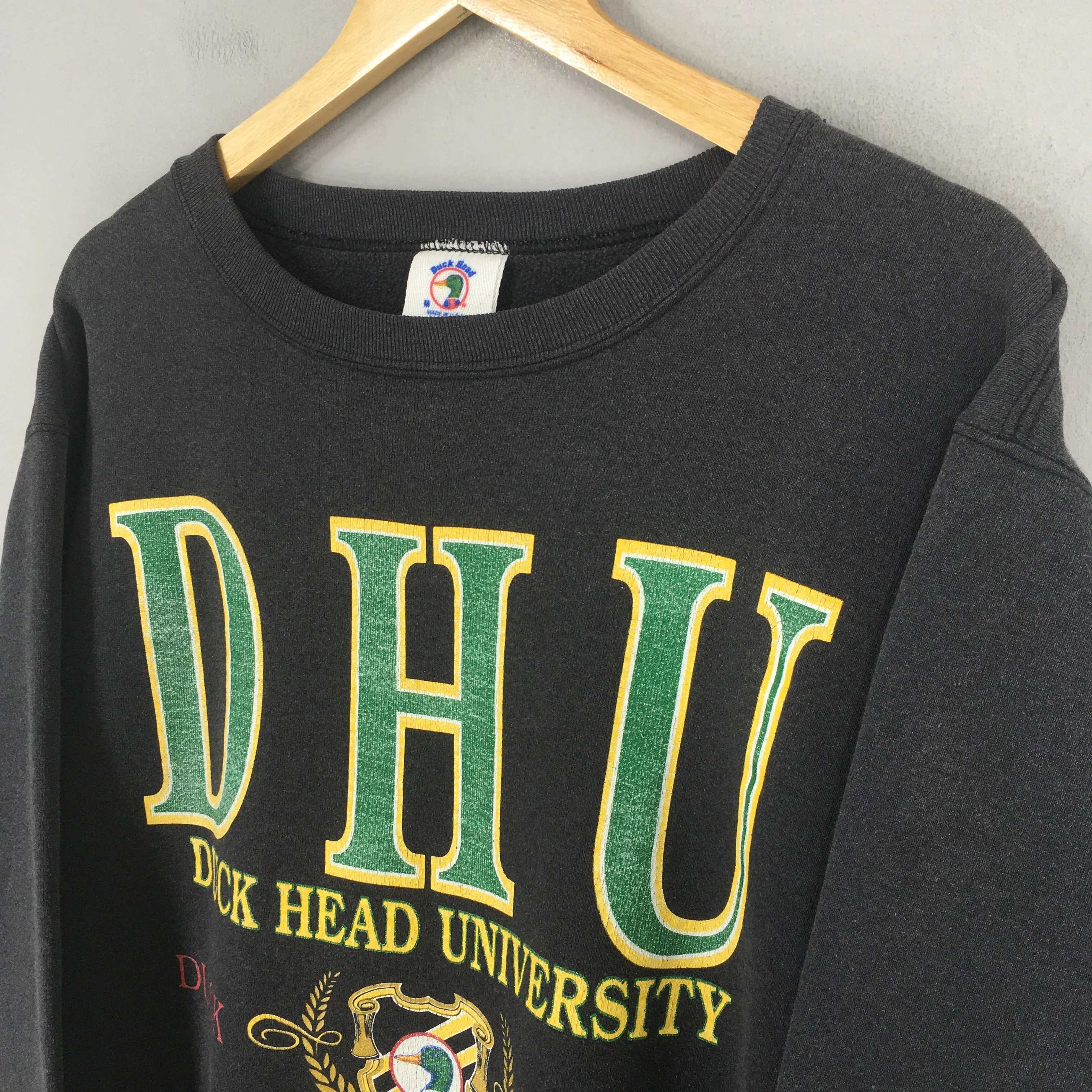 Duck Head University Black Sweatshirt Medium