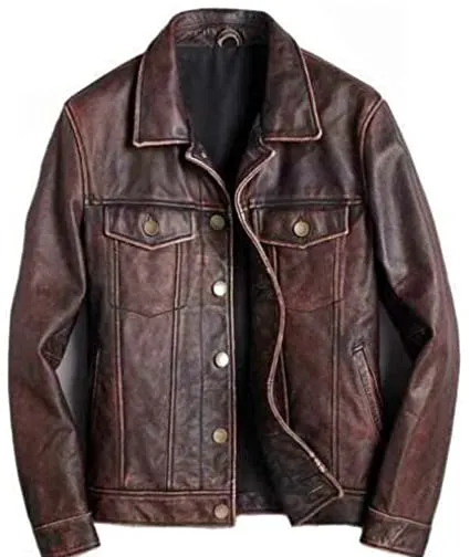 Exquisite Collection of Iconic Cowboy Jackets: Empowered by Famous TV Series, Crafted in Premium Leather, and Available in 7 Stunning Colors