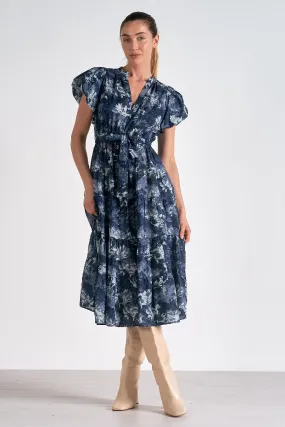 Floral Midi Dress by Elan