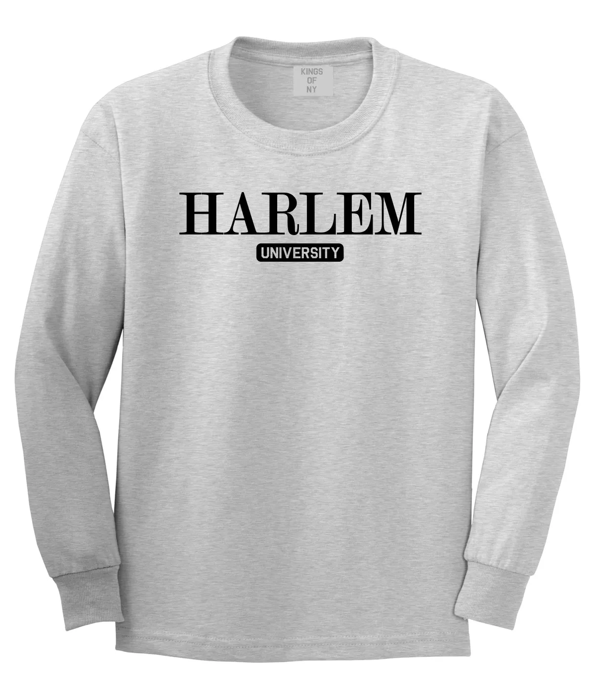 Harlem University New York Mens Long Sleeve T-Shirt