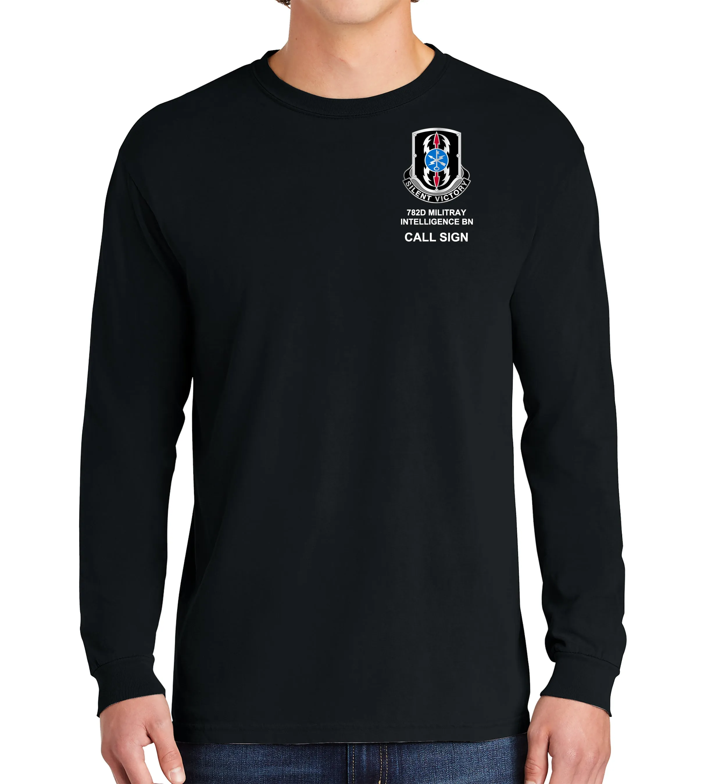 HHC Long Sleeve 50-50 Blend Unisex Shirt. This shirt IS approved for PT.