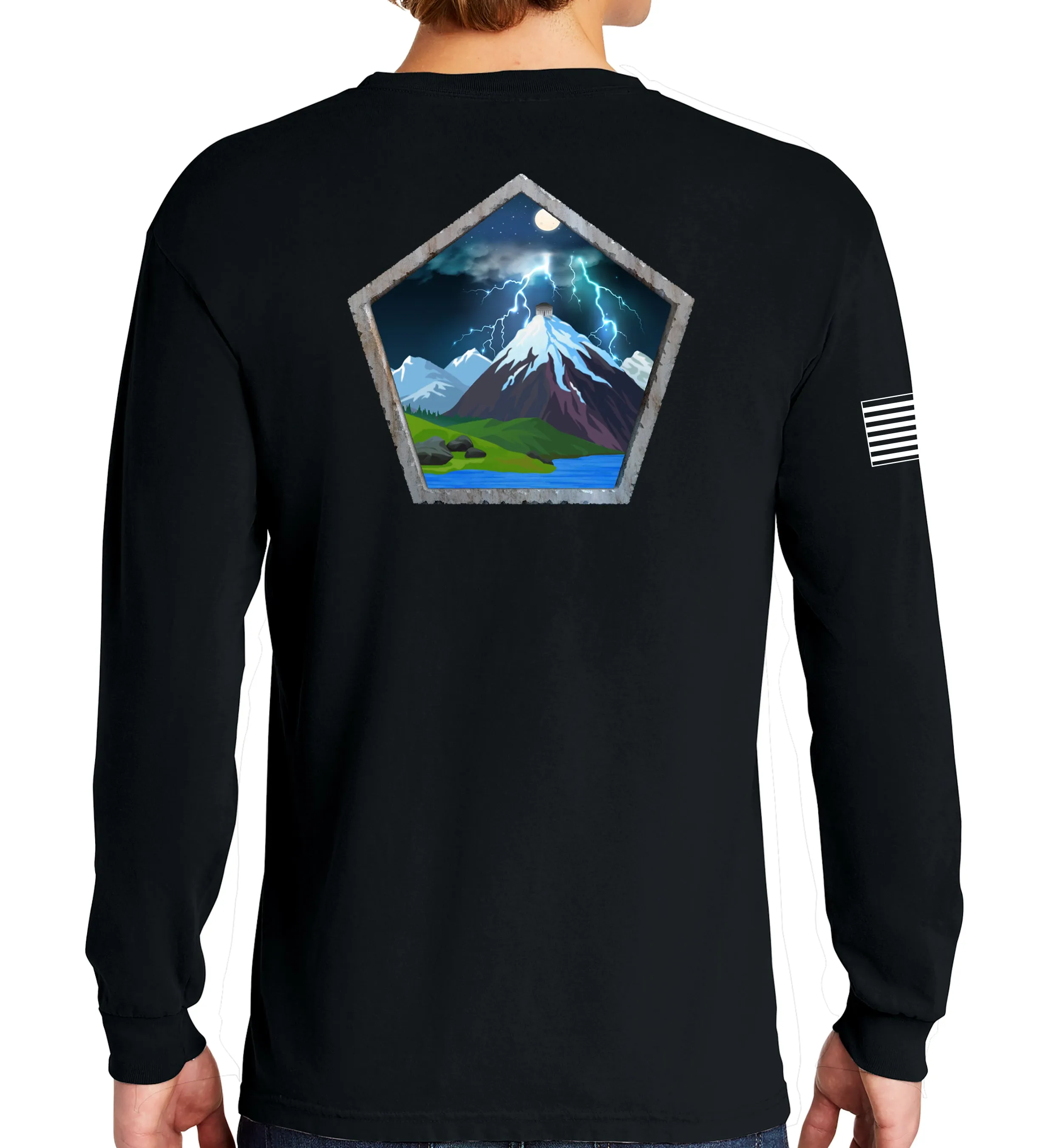 HHC Long Sleeve 50-50 Blend Unisex Shirt. This shirt IS approved for PT