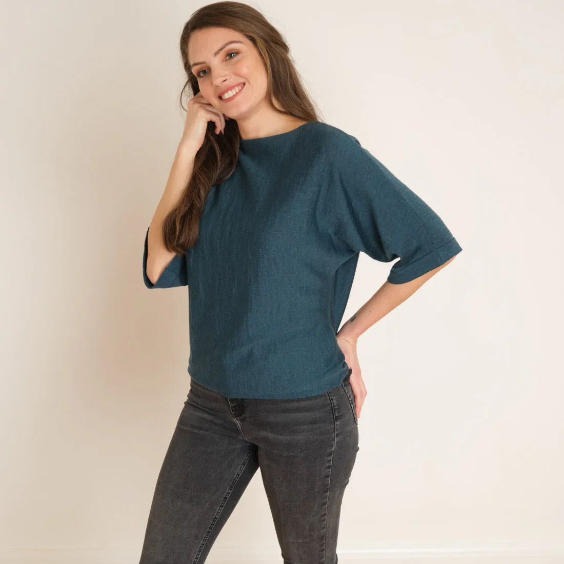 Holly Batwing Wool Jumper