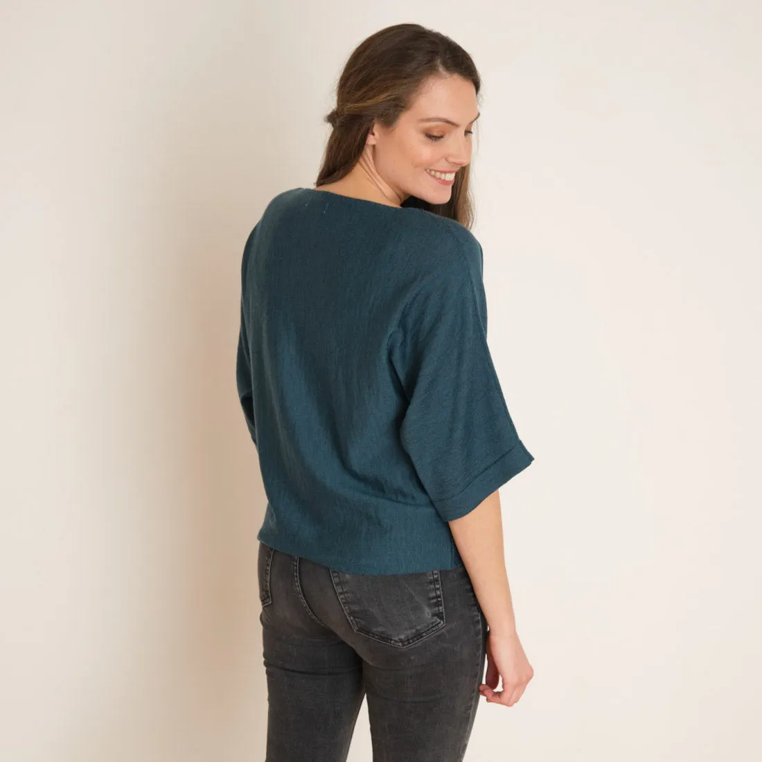 Holly Batwing Wool Jumper