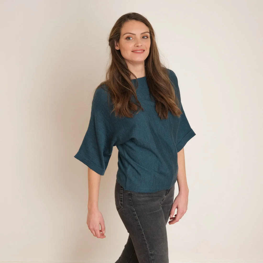 Holly Batwing Wool Jumper