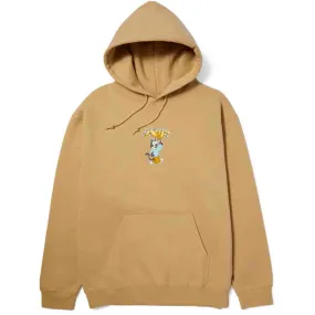 Huf - Bad Cat Hoodie Oatmeal