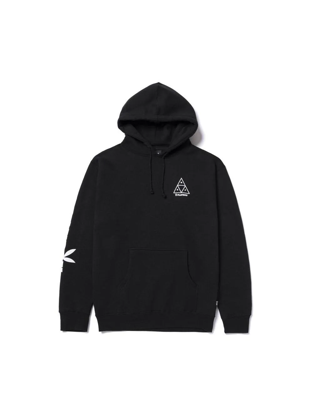 Huf X Playboy Bunny Triple Triangle Pullover Hoodie Black PF00380