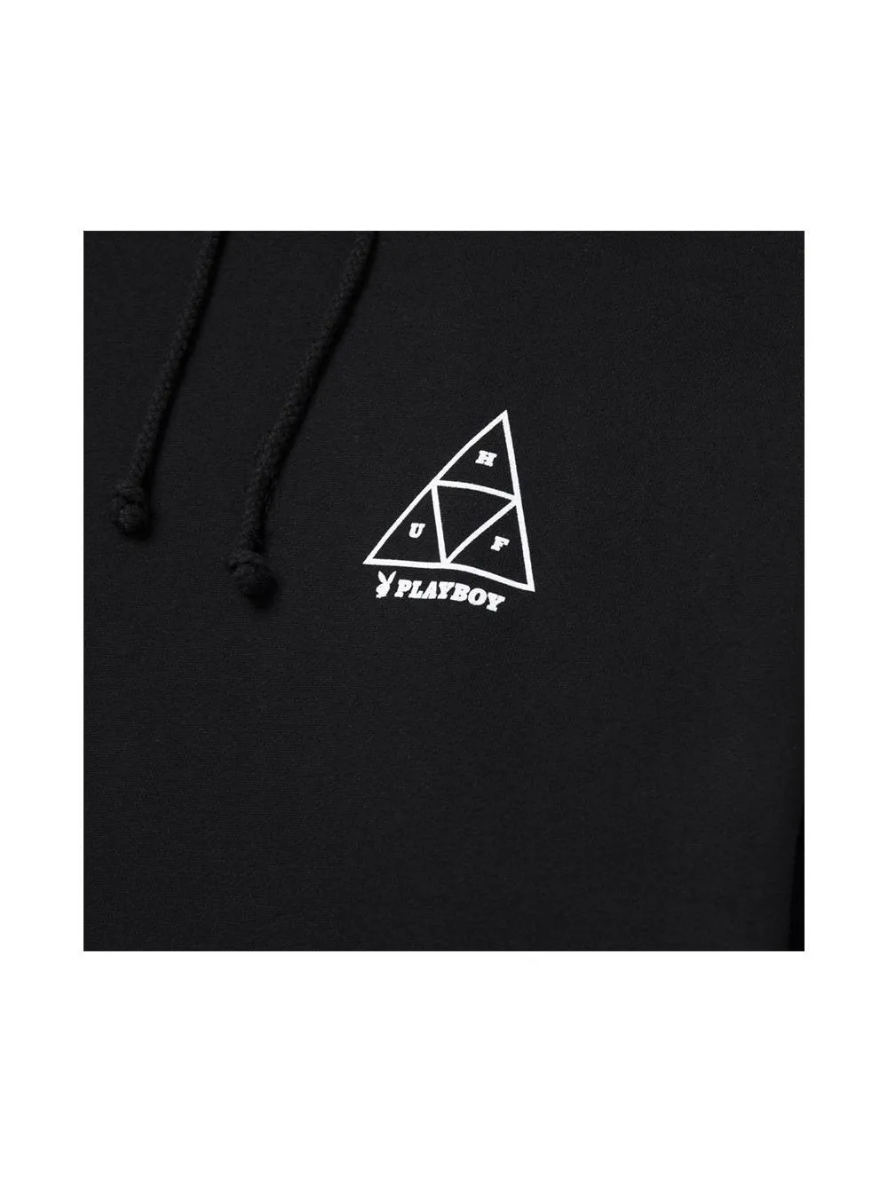 Huf X Playboy Bunny Triple Triangle Pullover Hoodie Black PF00380