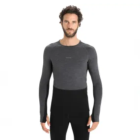 Icebreaker 260 ZoneKnit Merino Mens Long Sleeve Crewe Thermal Top