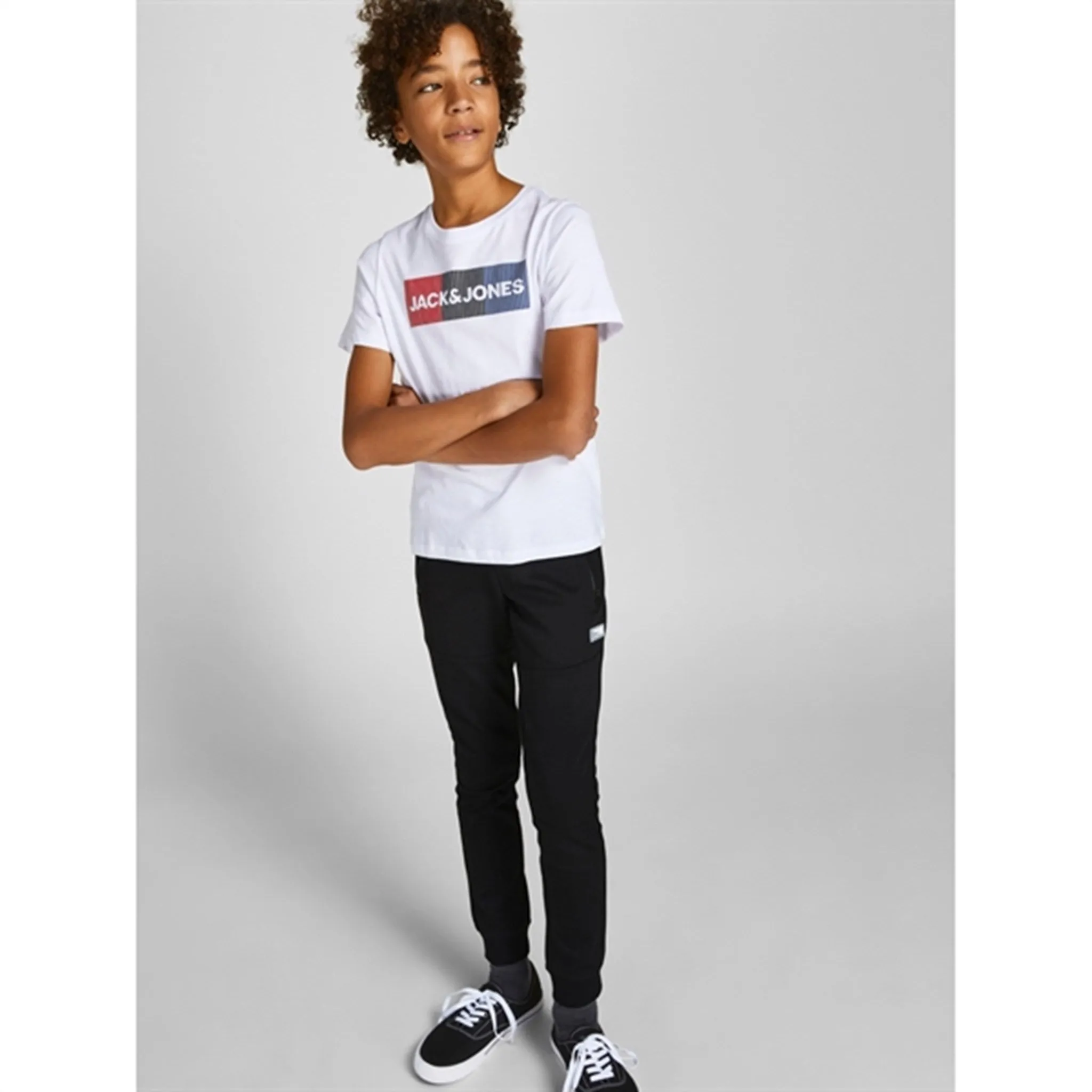 Jack & Jones Junior Black Will Air Sweatpants Noos