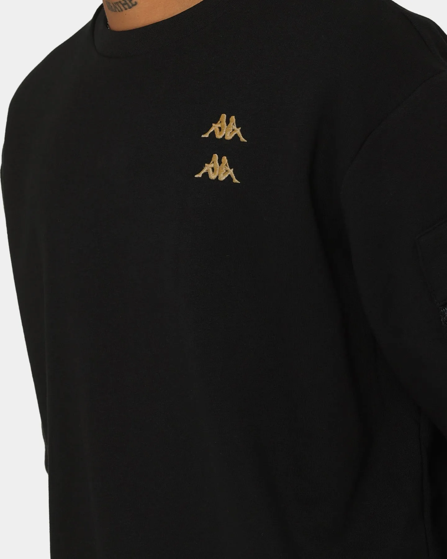 Kappa Authentic Dulin Crewneck Black