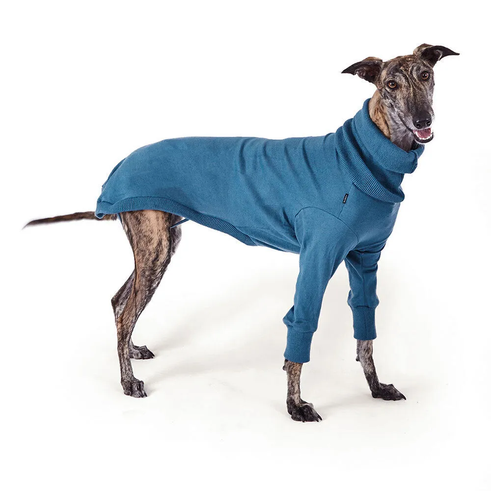 Kazoo Greyhound Softie Dog Jumper Blue 70-75cm Large