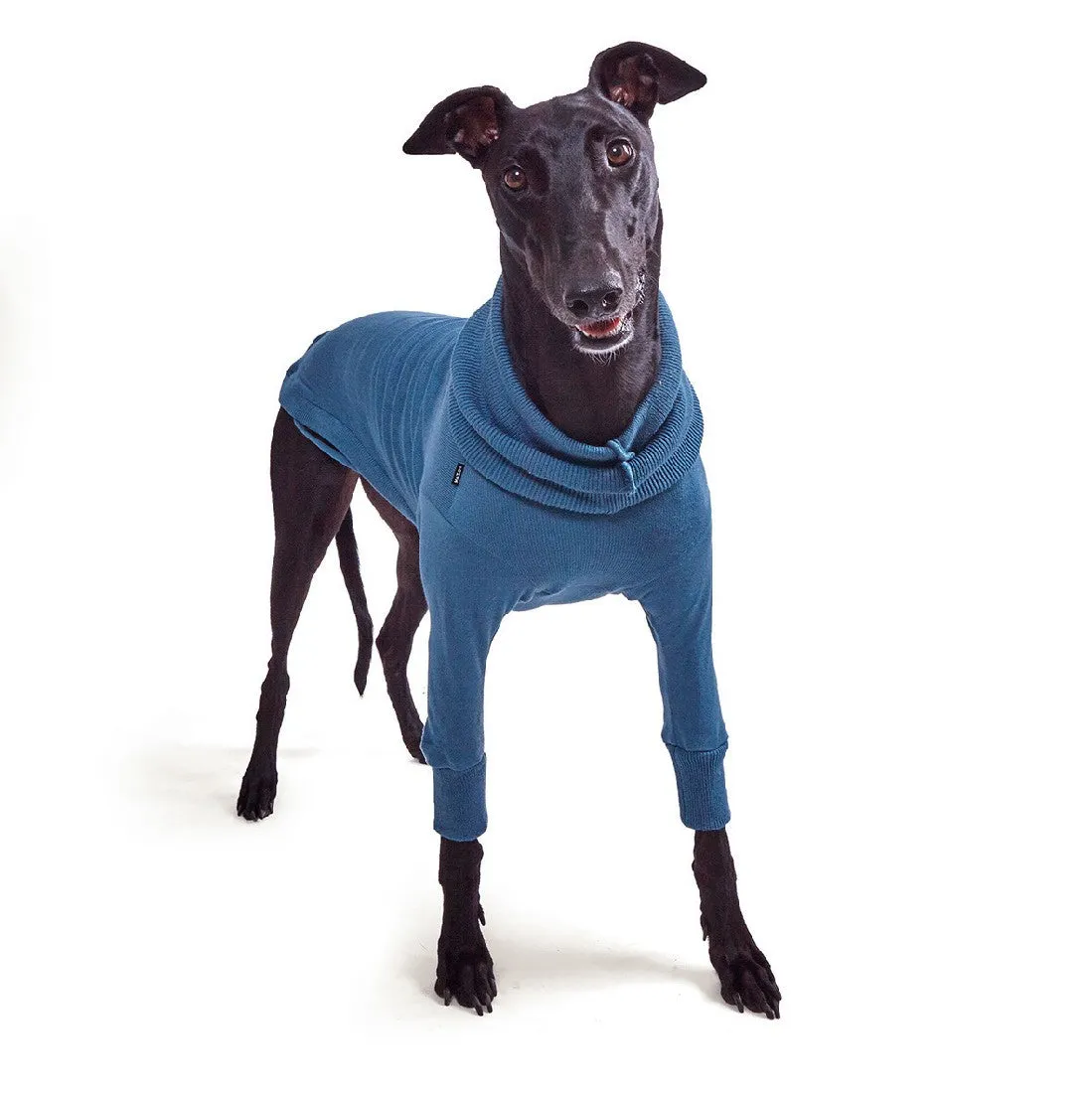 Kazoo Greyhound Softie Dog Jumper Blue 70-75cm Large