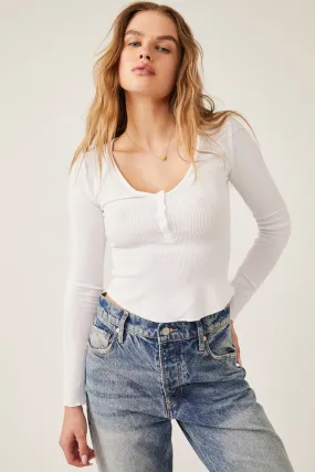 Keep It Basic Top White