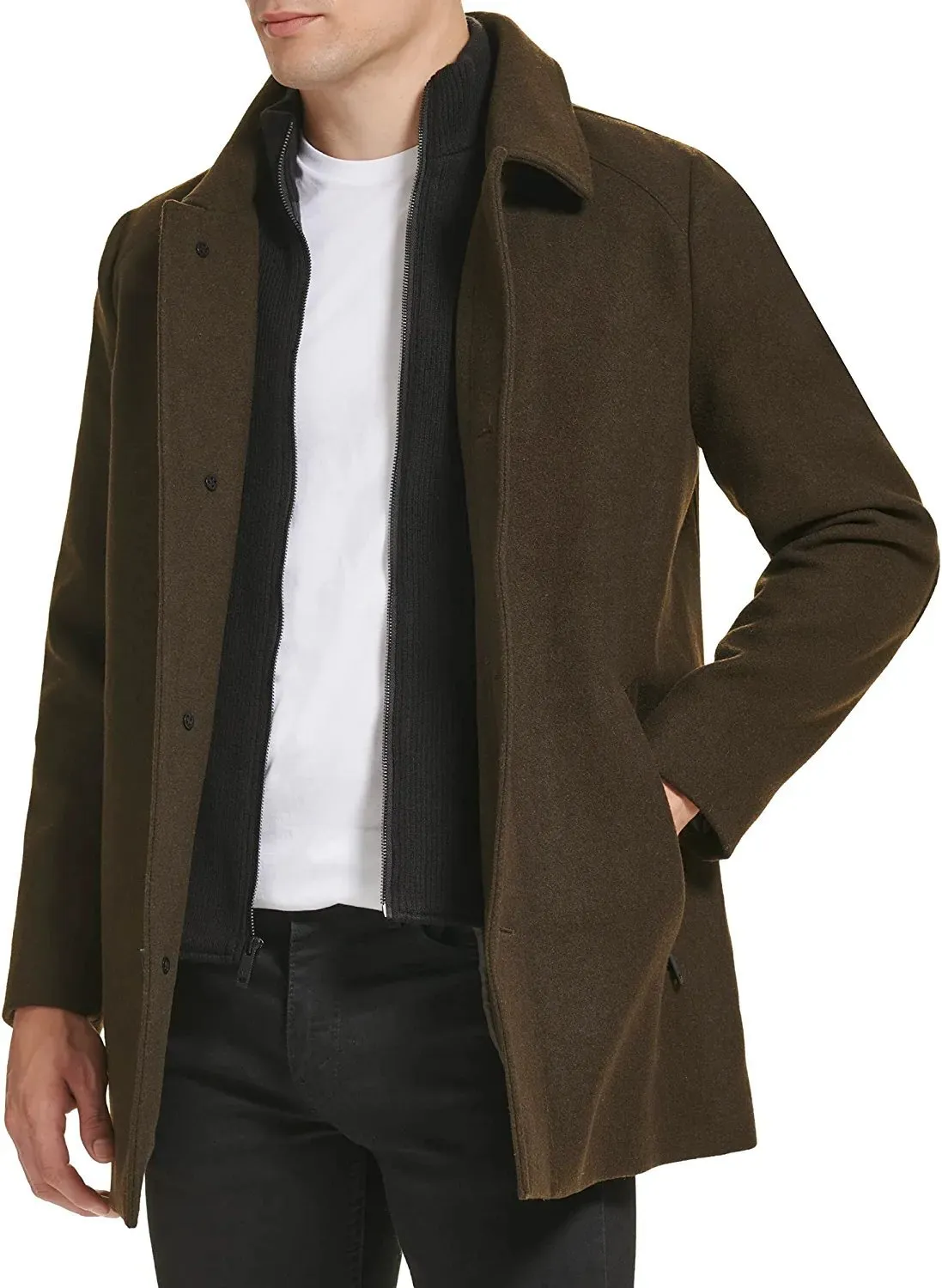 Kenneth Cole Men's Wool Coat