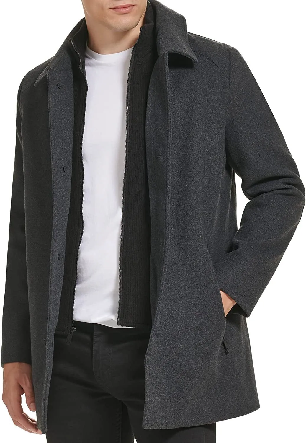 Kenneth Cole Men's Wool Coat