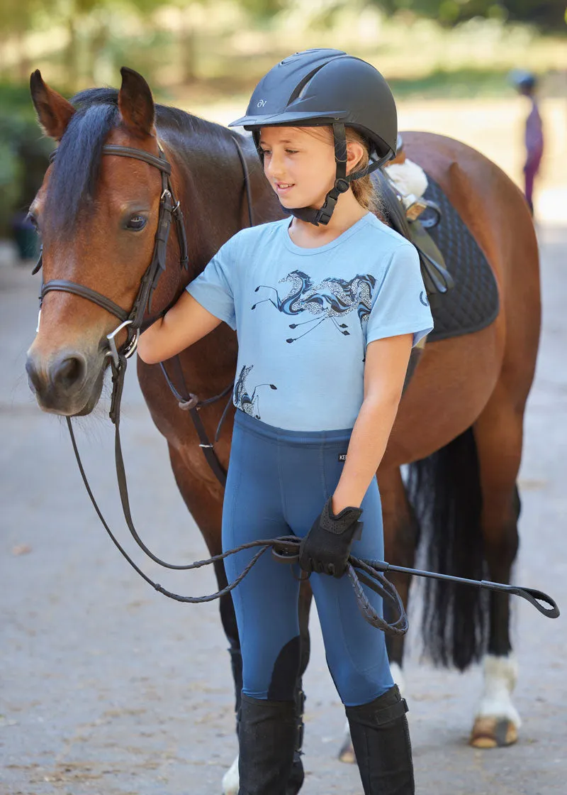 Kids Performance Knee Patch Riding Tight