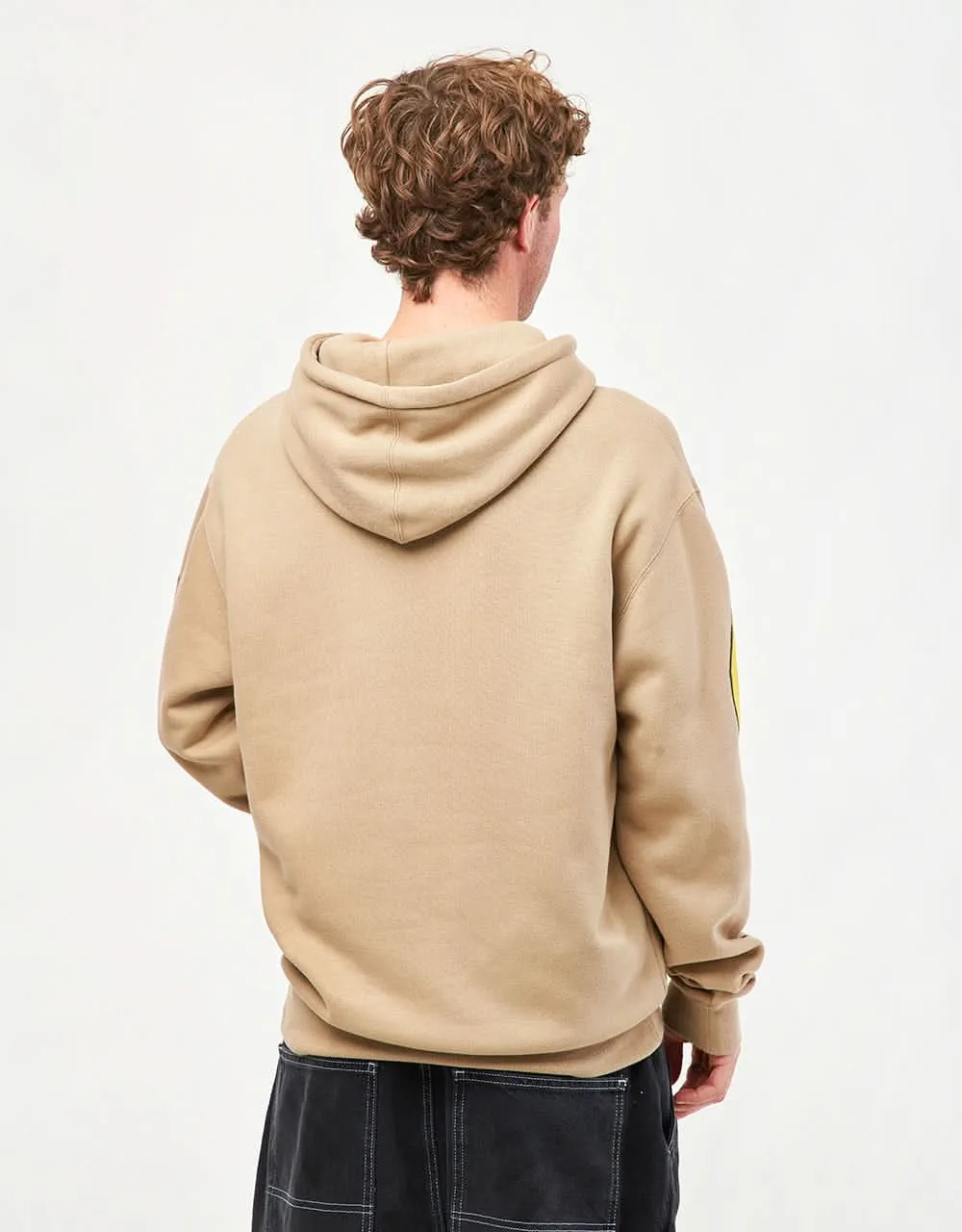 Krooked Bird Lightening Pullover Hoodie - Sandstone/Yellow