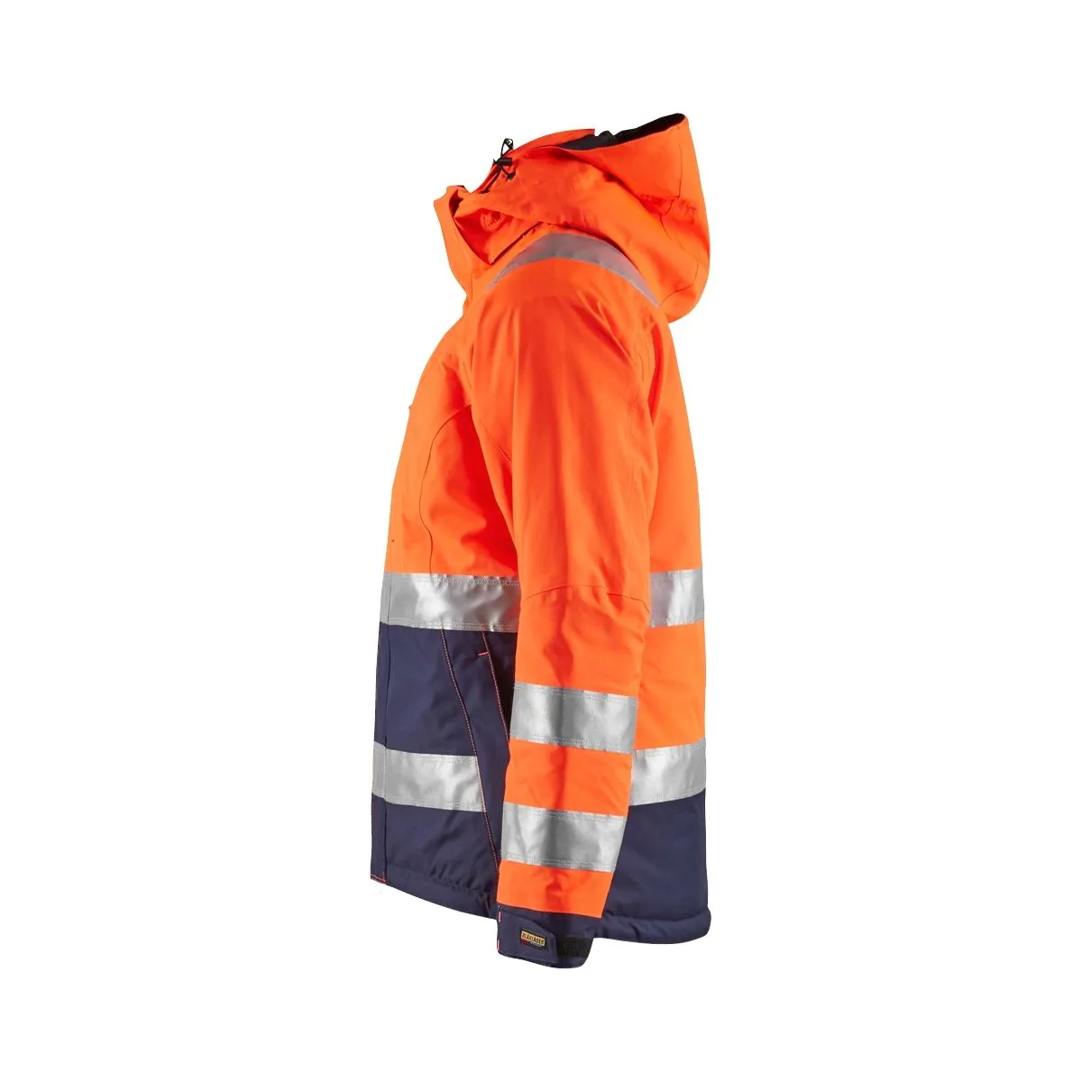 Ladies&#x20;High&#x20;Vis&#x20;Winter&#x20;Jacket&#x20;4872&#x20;High&#x20;Vis&#x20;Oranje&#x2F;Marineblauw&#x20;-&#x20;Bl&#xE5;kl&#xE4;der