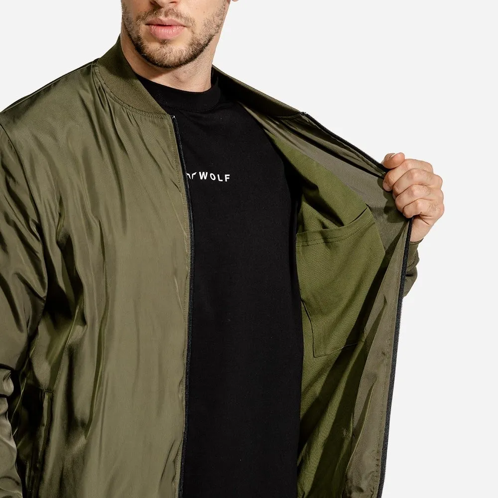 Limitless Bomber Jacket - Khaki