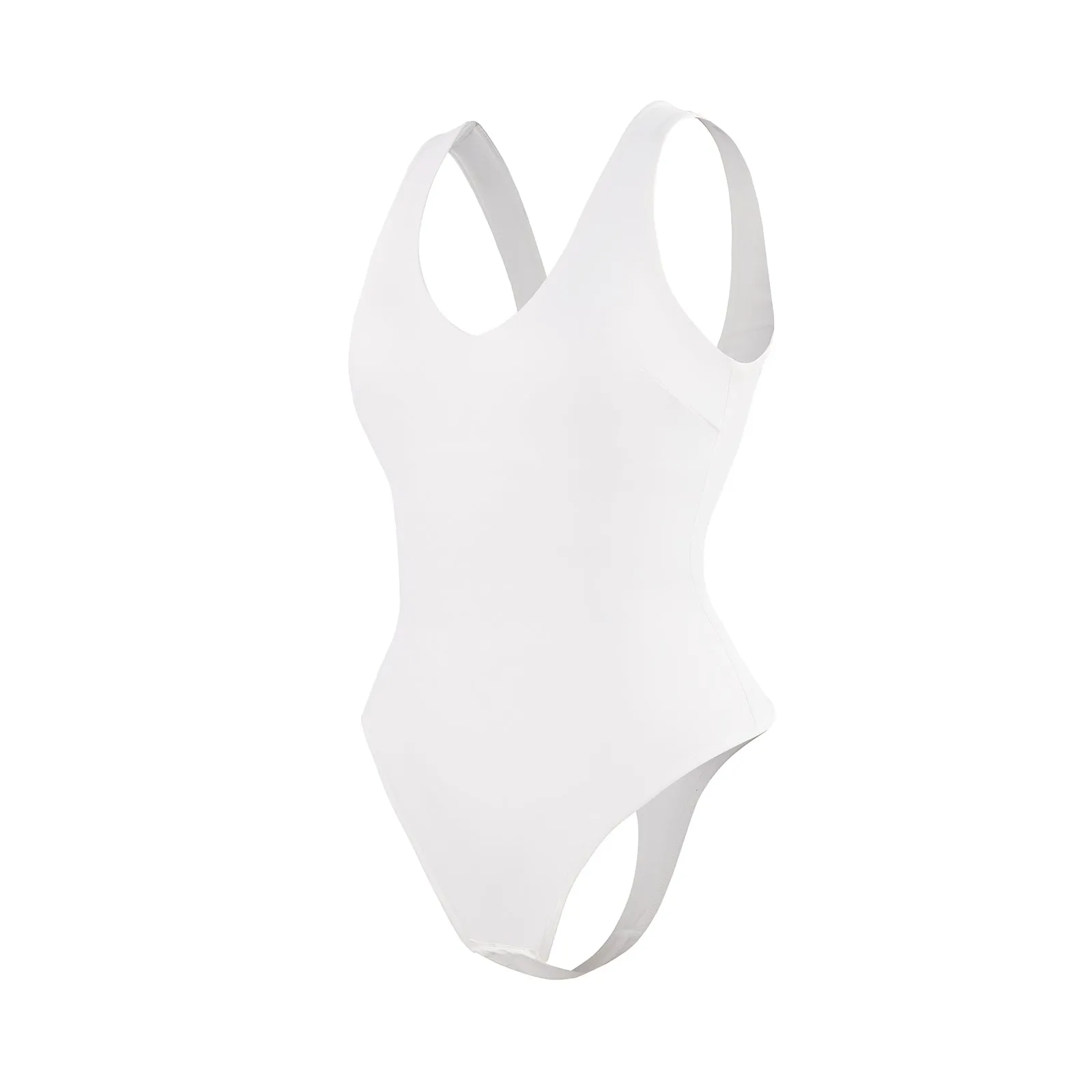 Loverbeauty Tummy Control Thong Shapewear Backless Sleeveless One Piece Bodysuit