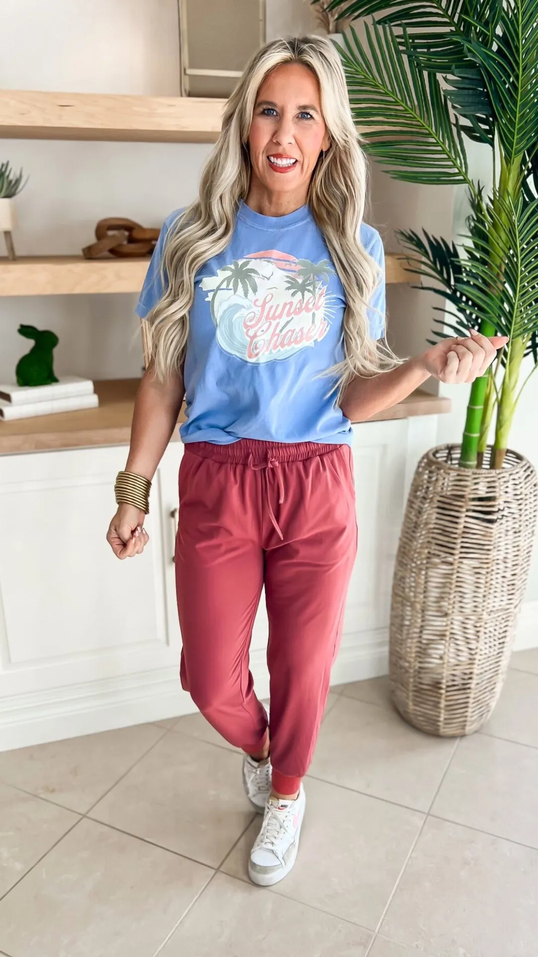 Mauve Sky Everyday Joggers by Salty Wave*