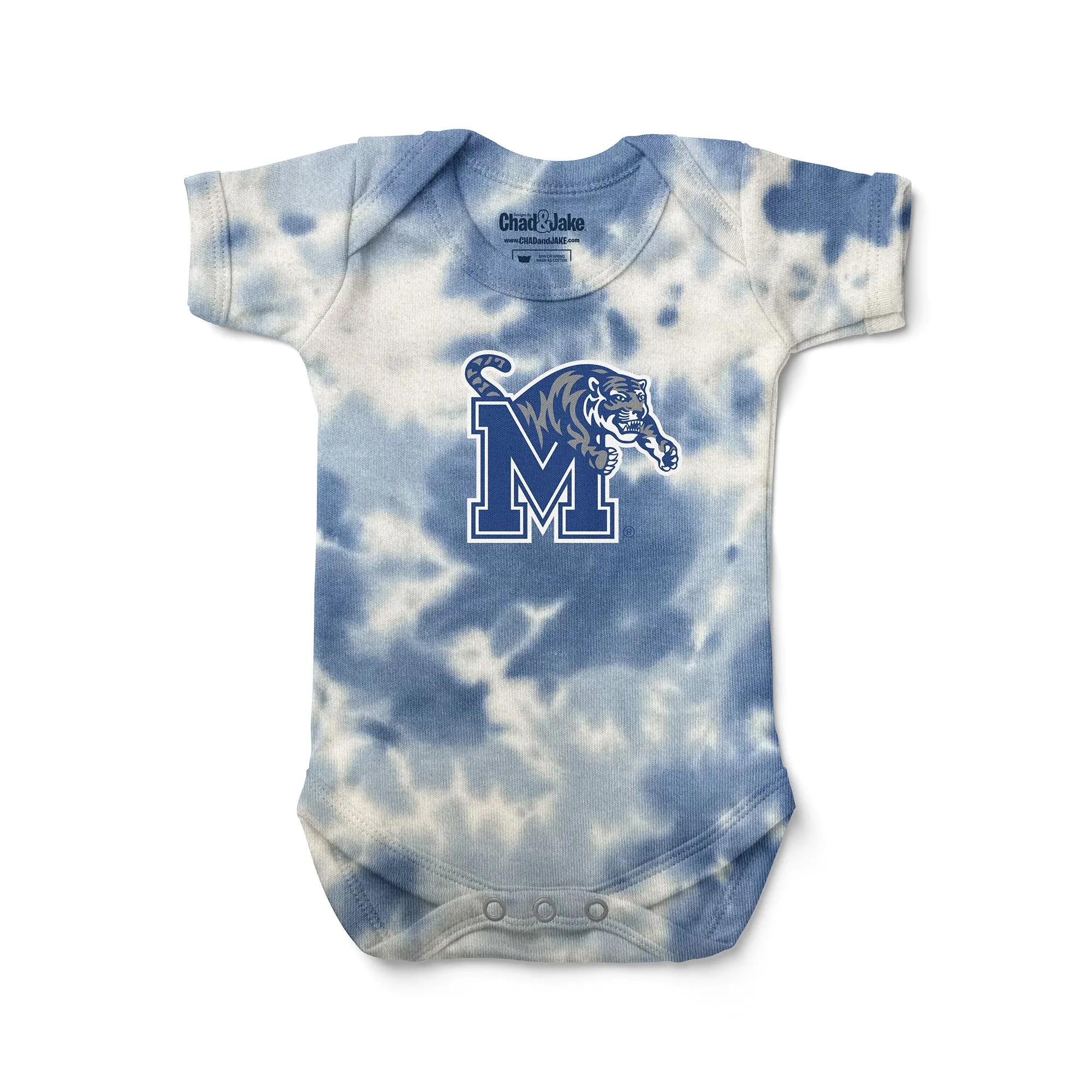 Memphis Tigers Tie Dye Bodysuit